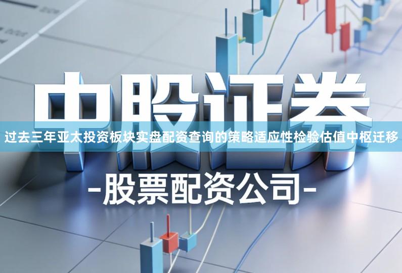 过去三年亚太投资板块实盘配资查询的策略适应性检验估值中枢迁移