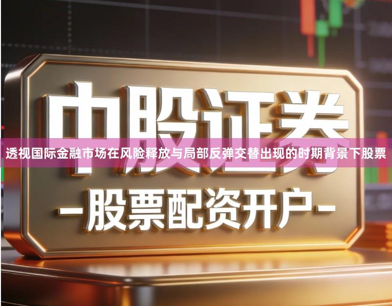 透视国际金融市场在风险释放与局部反弹交替出现的时期背景下股票