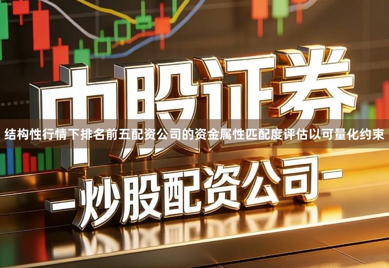 结构性行情下排名前五配资公司的资金属性匹配度评估以可量化约束